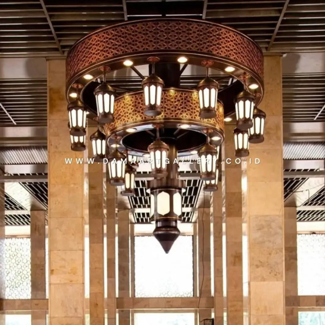 Lampu Nabawi Custom Material Tembaga